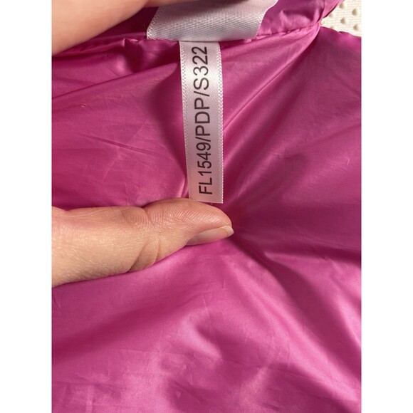 Mix Layer Free Assembly Camo and Pink Puffer Vest Snap Button NWT Size Large - Picture 8 of 10